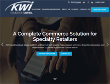 Tablet Screenshot of kwi.com